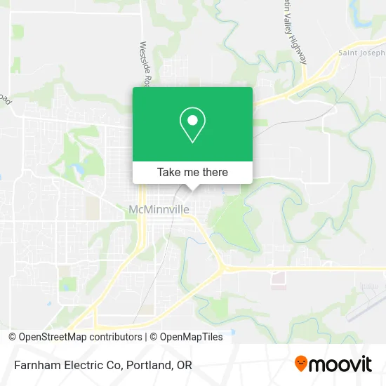 Farnham Electric Co map