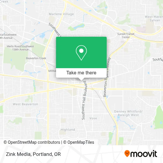 Zink Media map