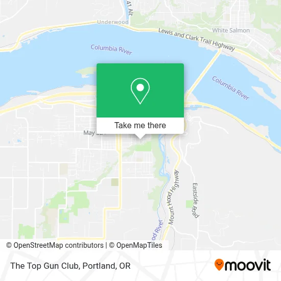 The Top Gun Club map