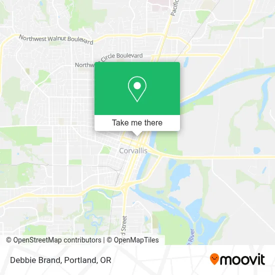 Debbie Brand map