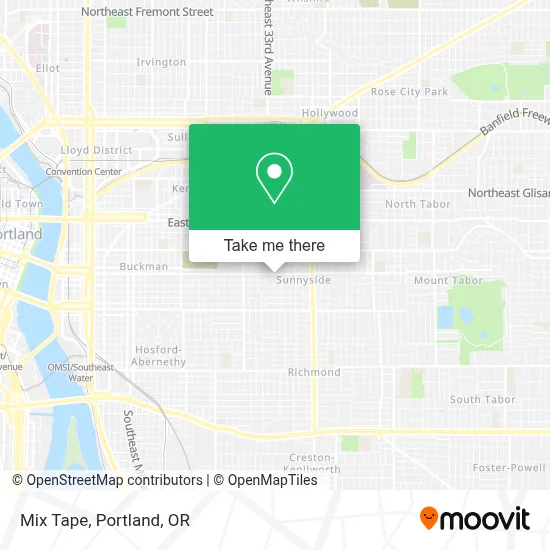 Mix Tape map