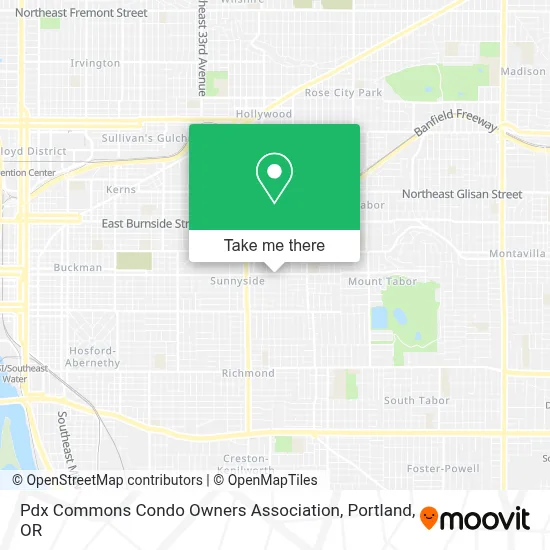 Pdx Commons Condo Owners Association map