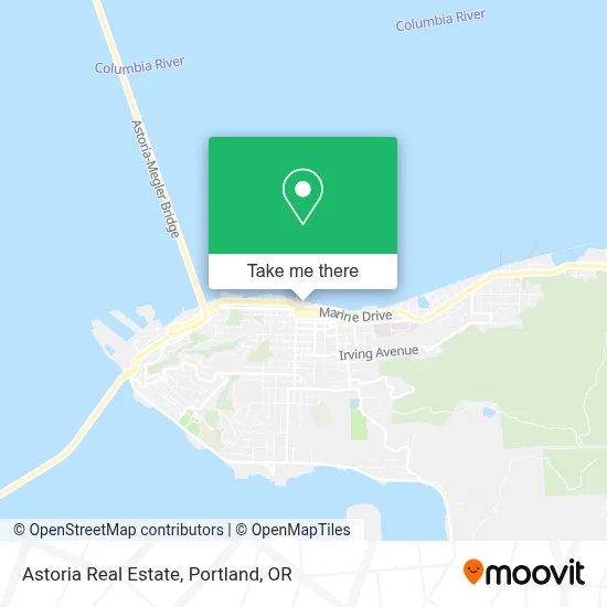 Astoria Real Estate map