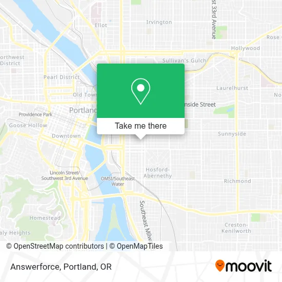 Answerforce map