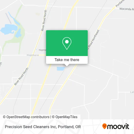 Precision Seed Cleaners Inc map