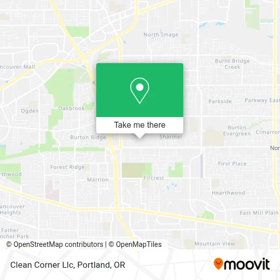 Clean Corner Llc map