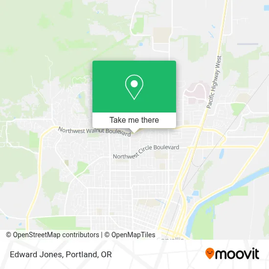 Edward Jones map