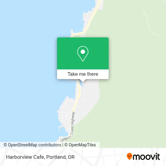 Harborview Cafe map