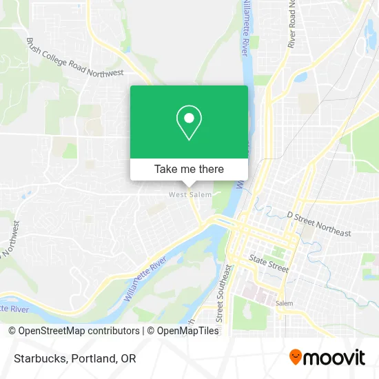 Starbucks map