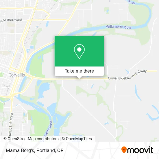 Mama Berg's map