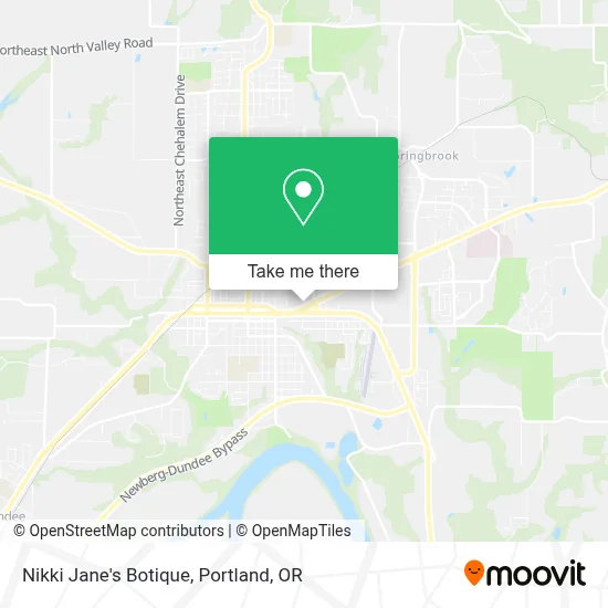 Nikki Jane's Botique map