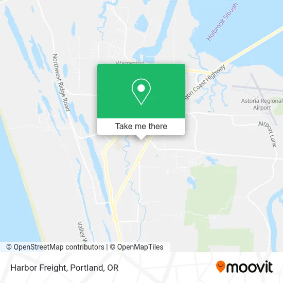 Harbor Freight map