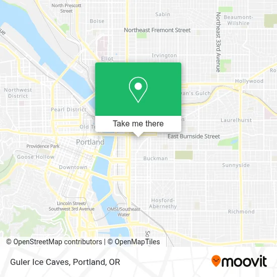 Guler Ice Caves map
