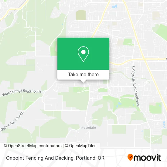Onpoint Fencing And Decking map