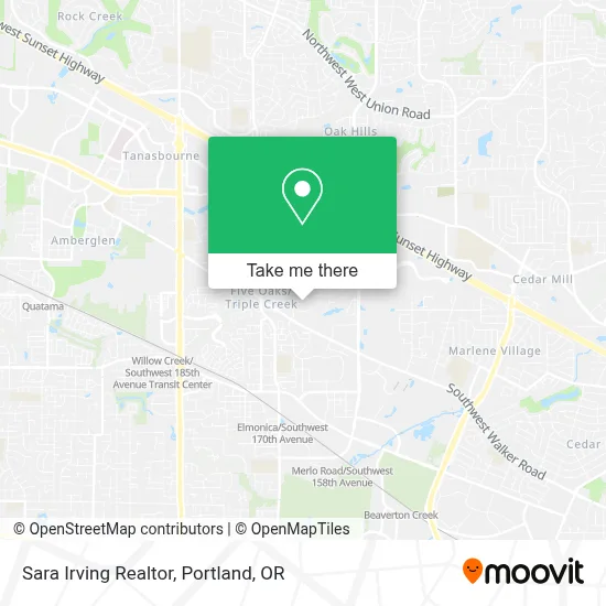 Sara Irving Realtor map