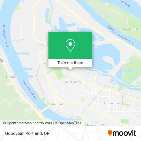 Goodyear map