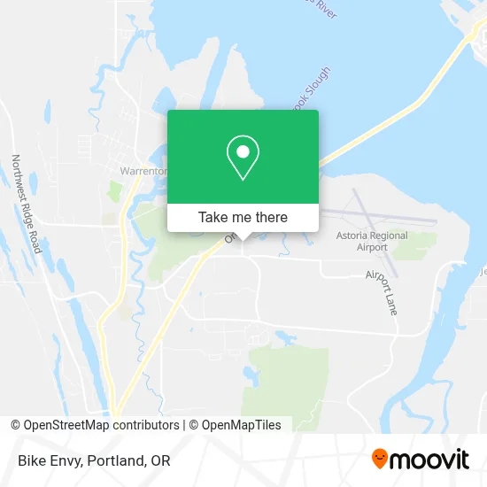 Bike Envy map