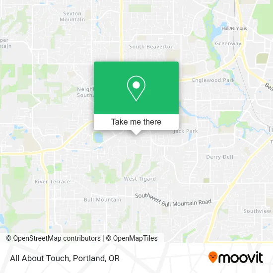 All About Touch map