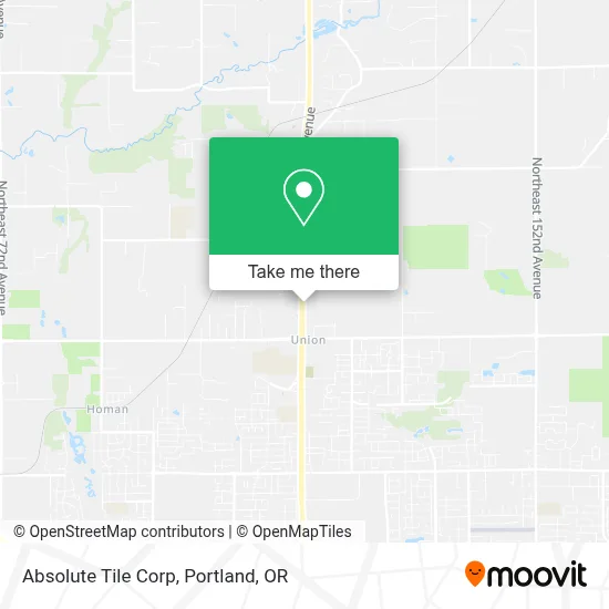 Absolute Tile Corp map