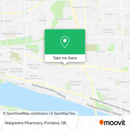 Walgreens Pharmacy map