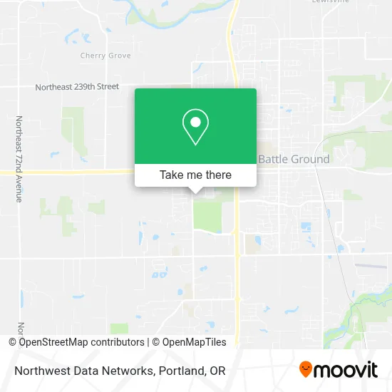 Northwest Data Networks map