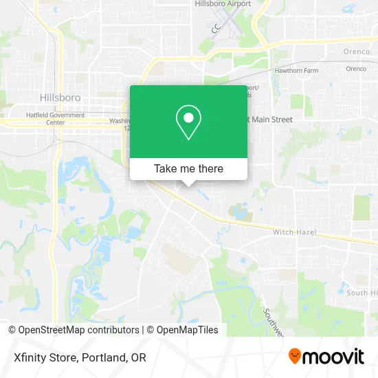 Xfinity Store map