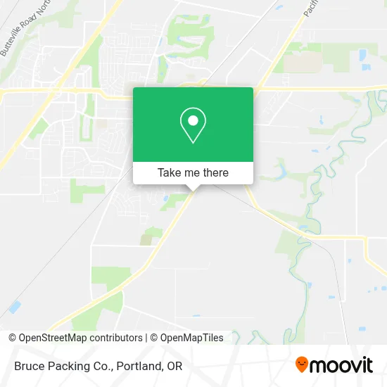 Bruce Packing Co. map