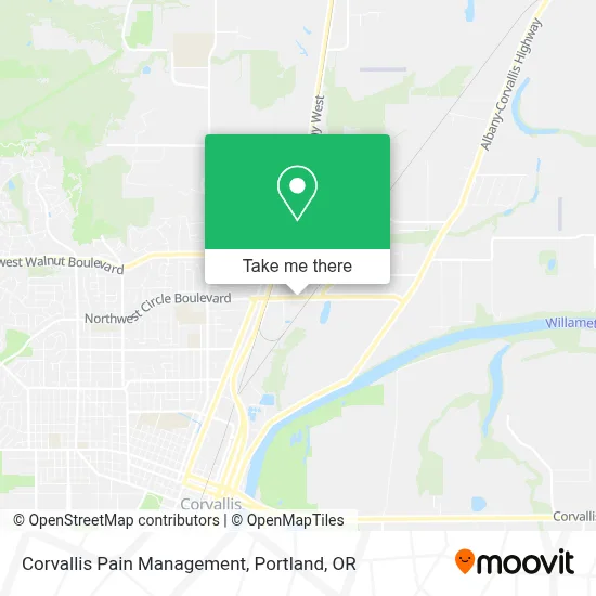 Corvallis Pain Management map