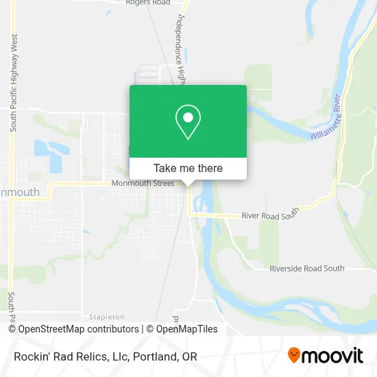 Rockin' Rad Relics, Llc map