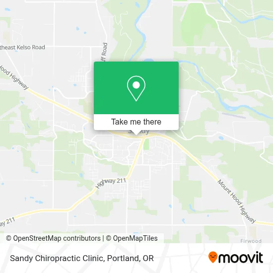 Sandy Chiropractic Clinic map