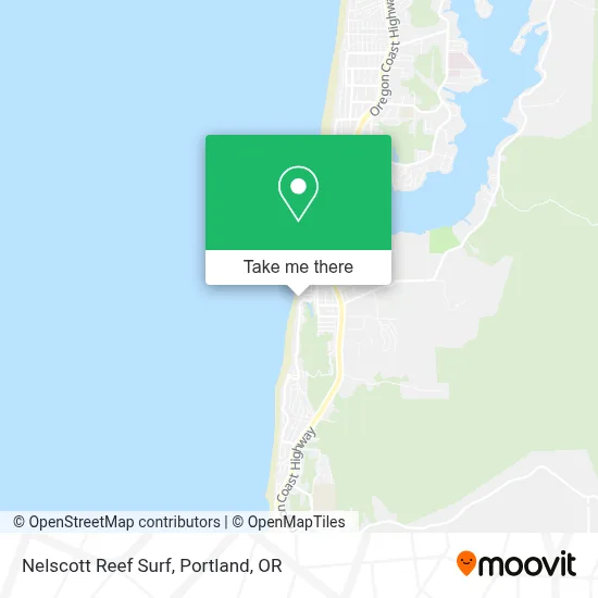 Nelscott Reef Surf map