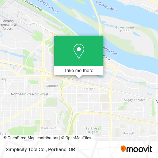 Simplicity Tool Co. map