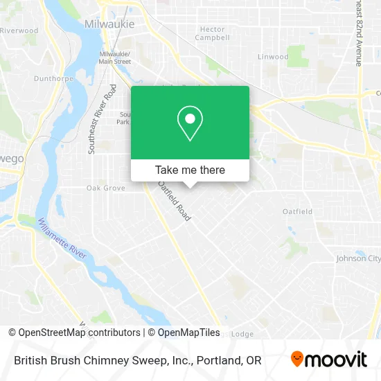 British Brush Chimney Sweep, Inc. map
