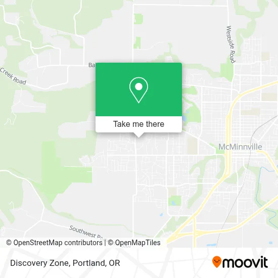 Discovery Zone map