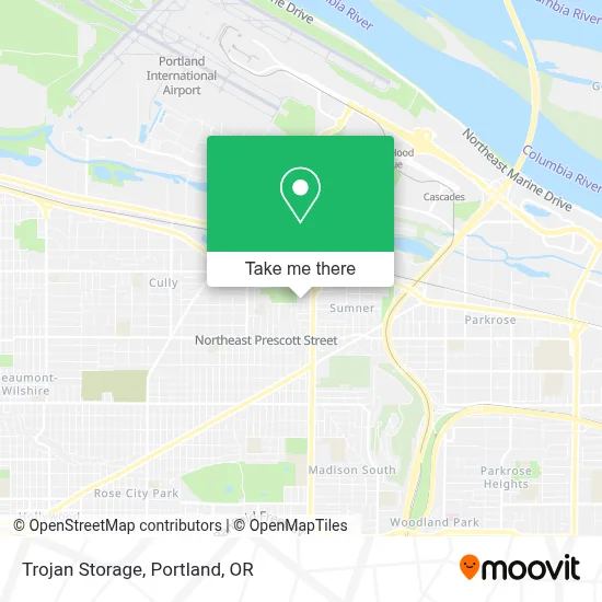 Trojan Storage map