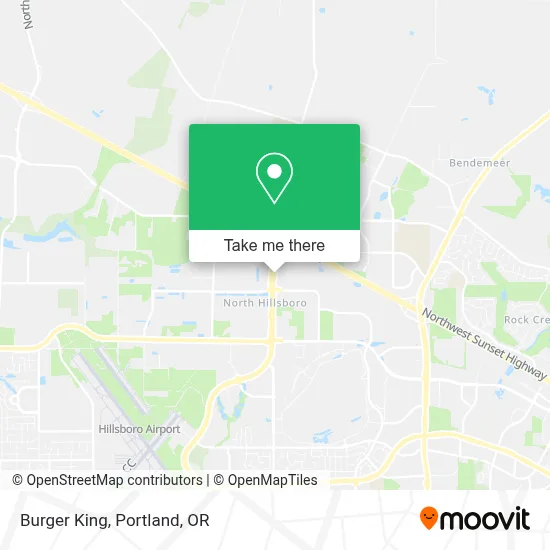 Burger King map