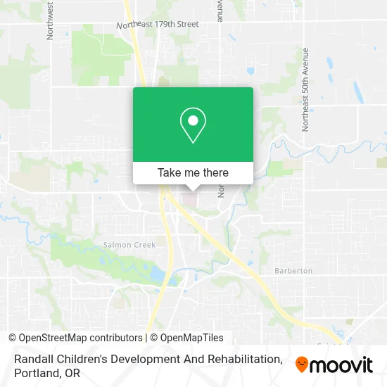 Randall Children's Development And Rehabilitation map