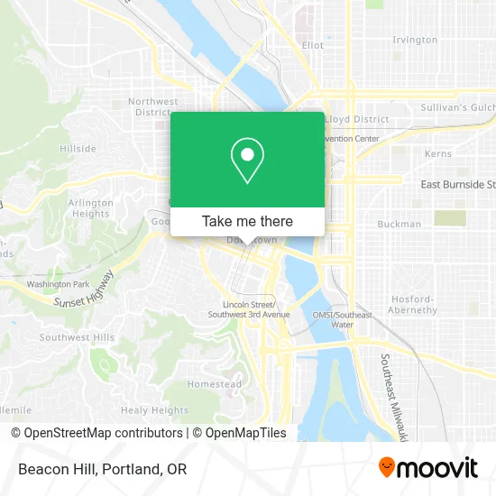 Beacon Hill map