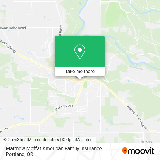 Matthew Moffat American Family Insurance map