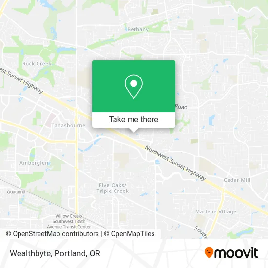 Wealthbyte map