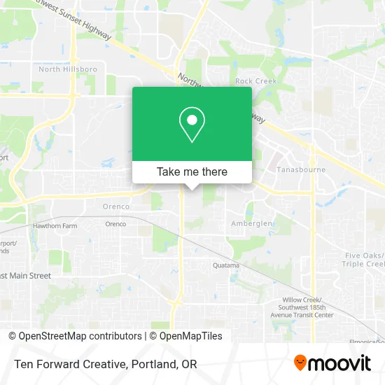 Ten Forward Creative map