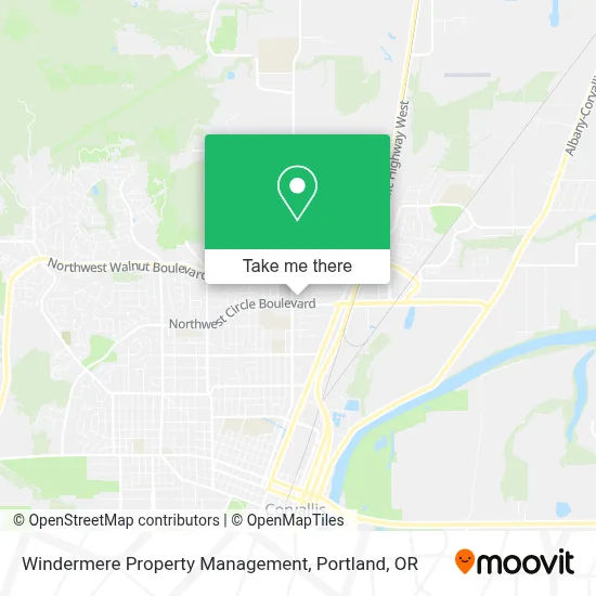 Windermere Property Management map
