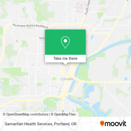 Samaritan Health Services map