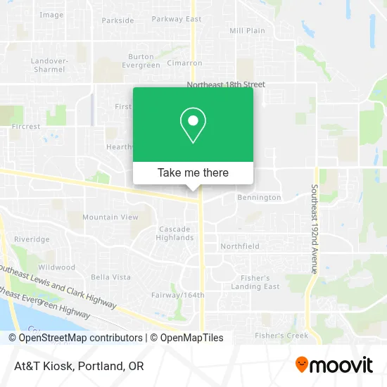 At&T Kiosk map
