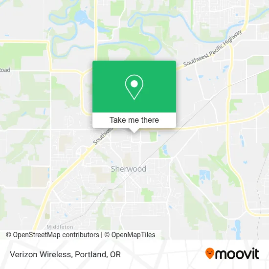 Verizon Wireless map