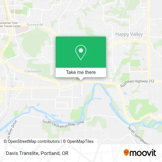 Davis Translite map