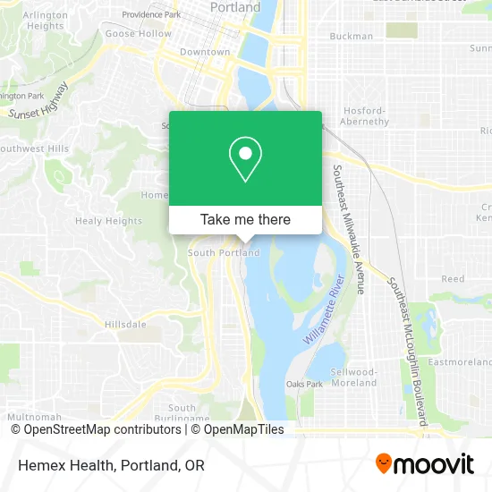 Hemex Health map
