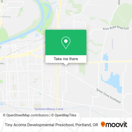 Tiny Acorns Developmental Preschool map