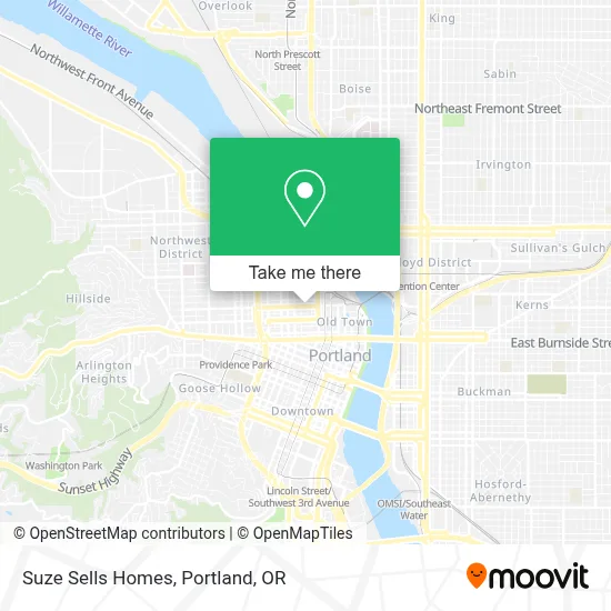 Suze Sells Homes map