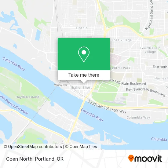 Coen North map